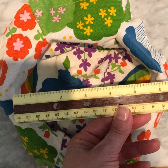 ❌ SOLD 70’s Baby Sun hat reversible Hawaiian VTG - Picture 7 of 8